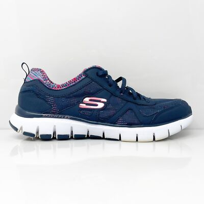 

Женские кроссовки Skechers Relaxed Fit 12130TX синие кроссовки размер 8,5, Синий, Relaxed Fit
