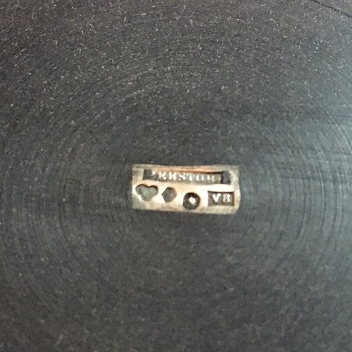 Perstorp Sweden Art Deco 1940 T Wendt Isolit Silver Inlay 10 Pieces Small Plates