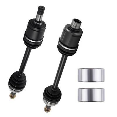 Front CV Axle Shaft &Wheel Bearing Set For Honda CR-V 1997-2001