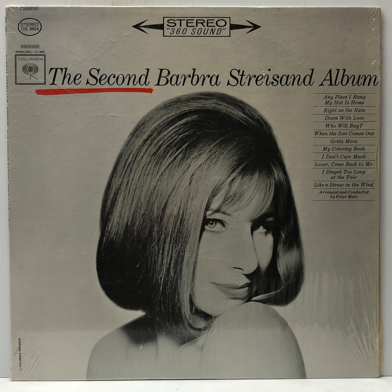 Barbra Streisand-The Second Barbra Streisand Album-Columbia