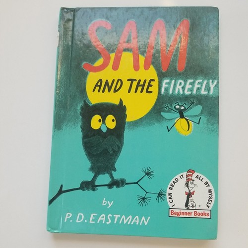 VINTAGE 1958 "SAM AND THE FIREFLY" DR SEUSS BEGINNER CHILDREN BOOK HC