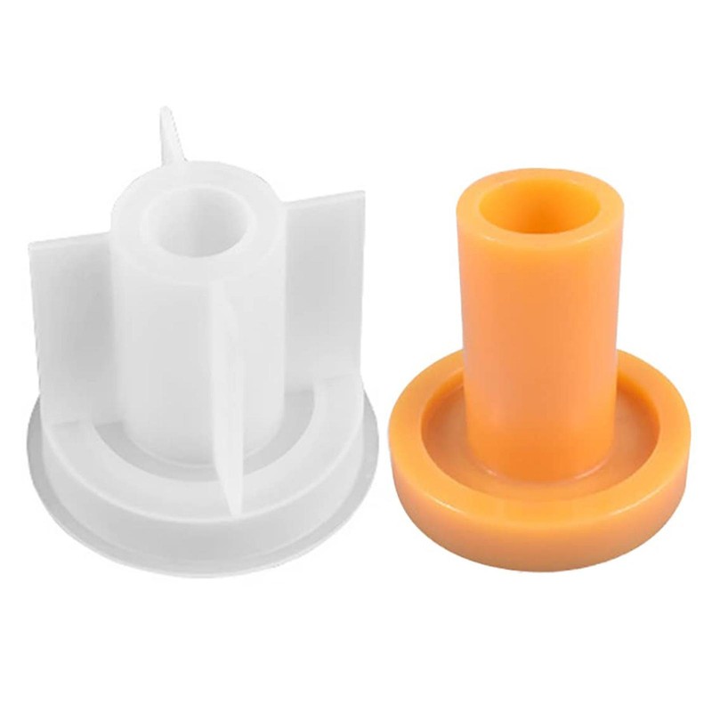 3D Silicone Candle Stick Holder Round Base Mold Dinner Table Home Decor
