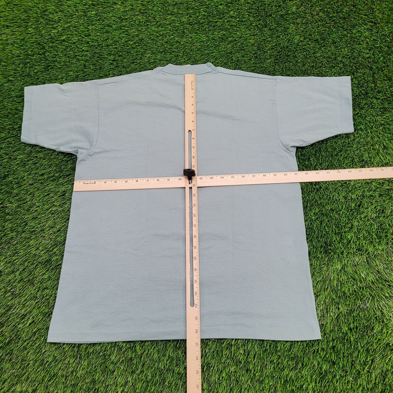 Vintage 90s Cool Dog Shirt Large 21x26 Blue USA