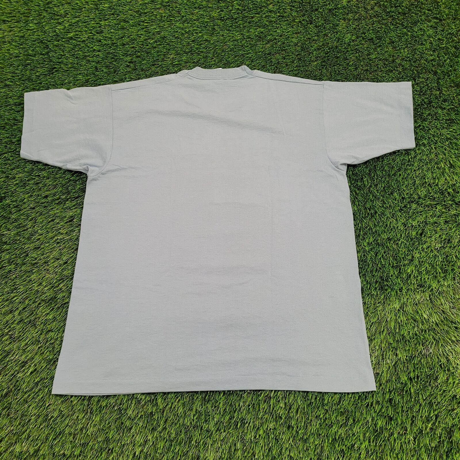Vintage 90s Cool Dog Shirt Large 21x26 Blue USA