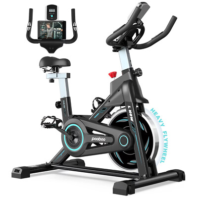 Pooboo Indoor Cycling Bike Magnetic Exercise Bikes Home Cardio Workout