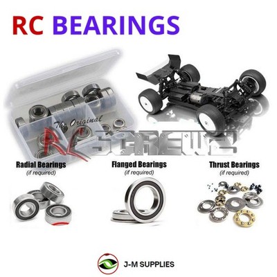 RCScrewZ Rubber Shielded Bearings xra042r for XRAY XB4 Buggy 1/10 360000 | KIT