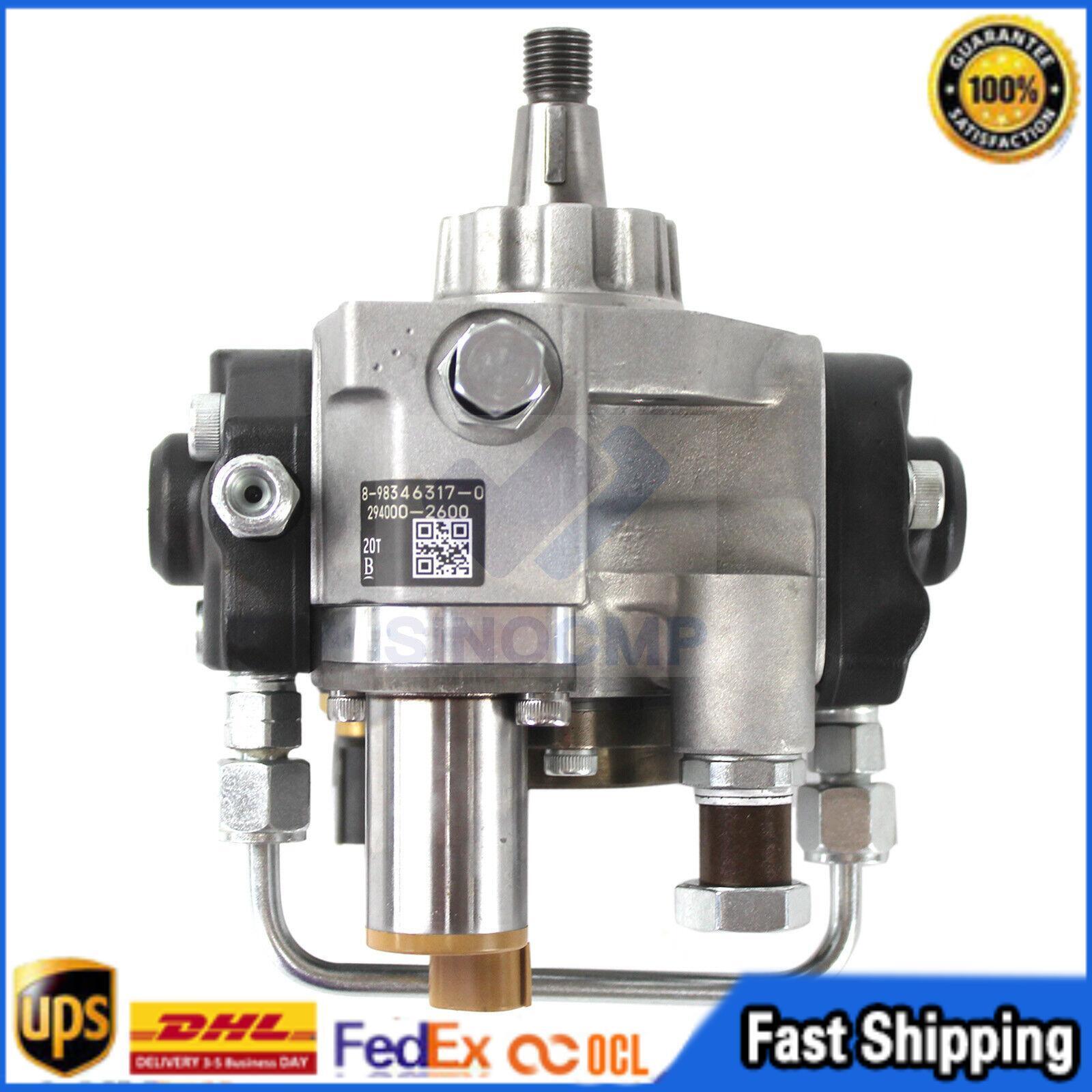 Fuel Injection Pump 294000-2600 8-98346317-0 Fits Hitachi ZAX240-3 ISUZU 4HK1 Fuel Injection Pump 294000-2600 8-98346317-0 Fits Hitachi ZAX240-3 ISUZU 4HK1