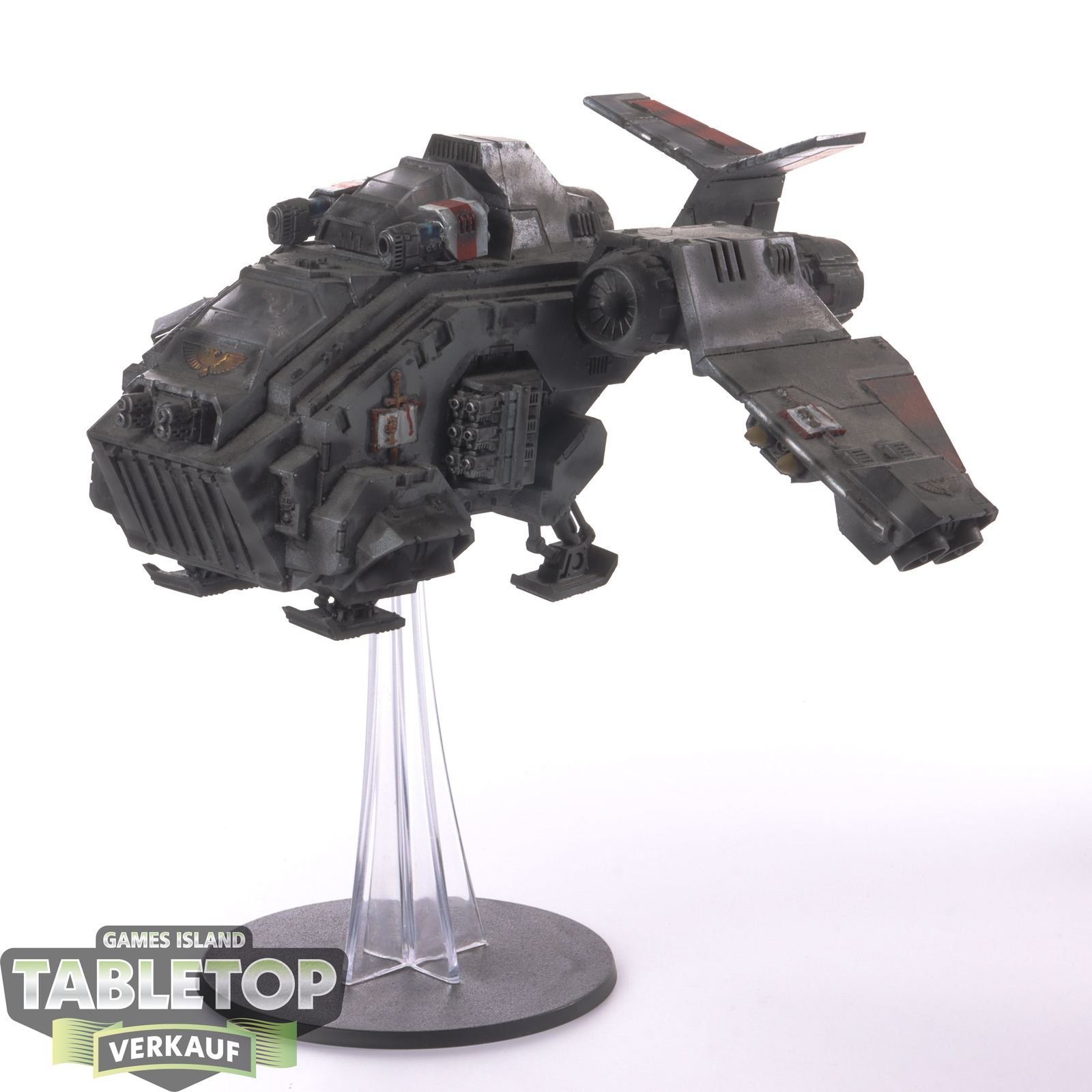 Space Marines - 1 - Stormraven-Landungsschiff - bemalt