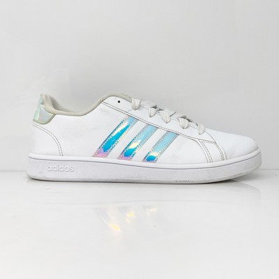

Adidas Girls Grand Court FW1274 Белая повседневная обувь Кроссовки Размер 6.5, Белый, Grand Court