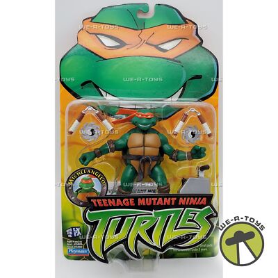 TMNT Michelangelo Action Figure 2002 Playmates Toys #154023 NRFP