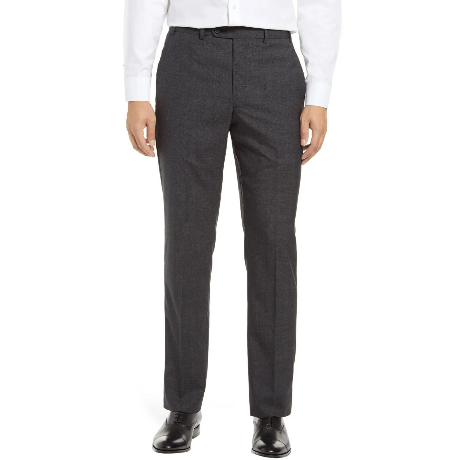John W. Nordstrom Mens Torino Plaid Wool Dress Pants 44R John W. Nordstrom Mens Torino Plaid Wool Dress Pants 44R