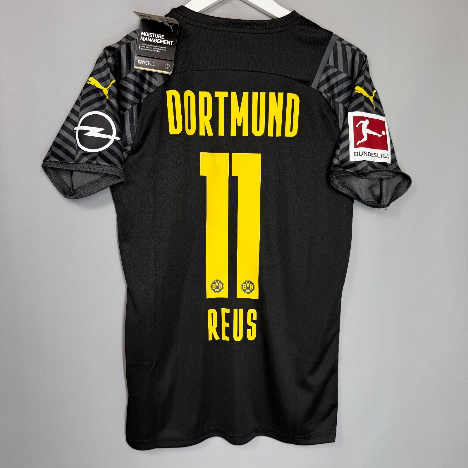 Borussia Dortmund REUS 11 シャツ NWT REUS 11 S Borussia Dortmund 2021 2022 Home yellow TRIKOT