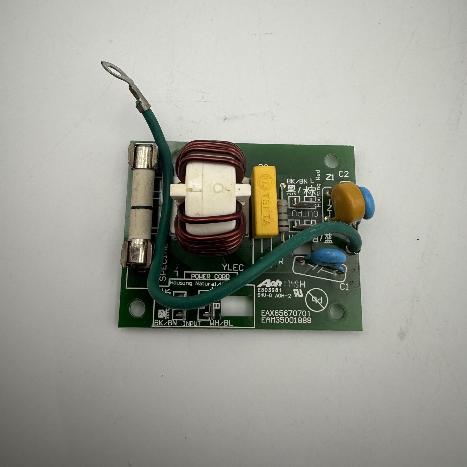 LG EAM35001888 Microwave Noise Filter Board (ADQ75393201) LMV1831BD LMHM2237ST