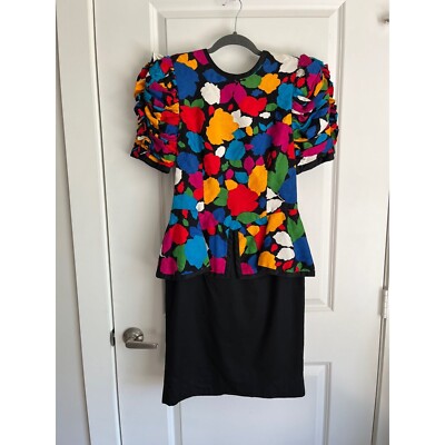After Five by Julie Duroché Vintage Dress Size 8