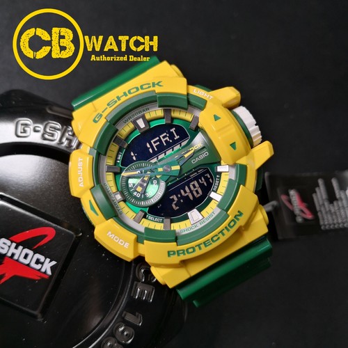 Pre-owned G-shock Casio  Ga-400cs-9a Men's Quartz Special Color Series Analog-digital Watch
