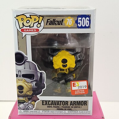 Funko POP! - 2019 Fallout 76 Excavator Armor - E3 506 Vinyl Figure