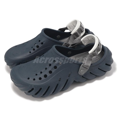 Crocs Echo Clog Nightfall Мужские сандалии-слипоны унисекс в стиле кэжуал 207937-48I