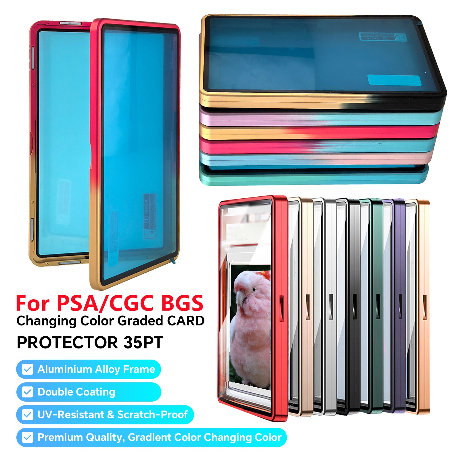 graded card protection accessories Standard Protective Case for Graded Cards (CGC/CSC) - GradedGuard main image 0