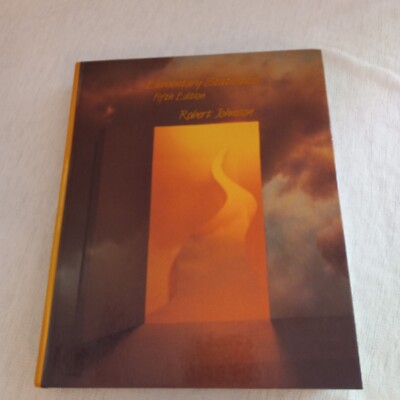 Elementary Statistics Fifth 5th Edition. Robert Johnson. 0-534-91719-4