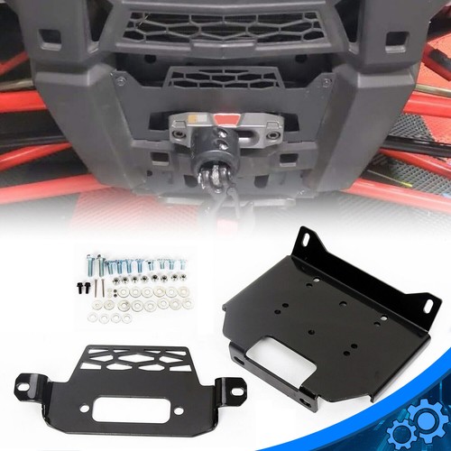 Кронштейн пластины для крепления лебедки UTV подходит для Polaris RZR 4 900 1000 XP Turbo и General 1000