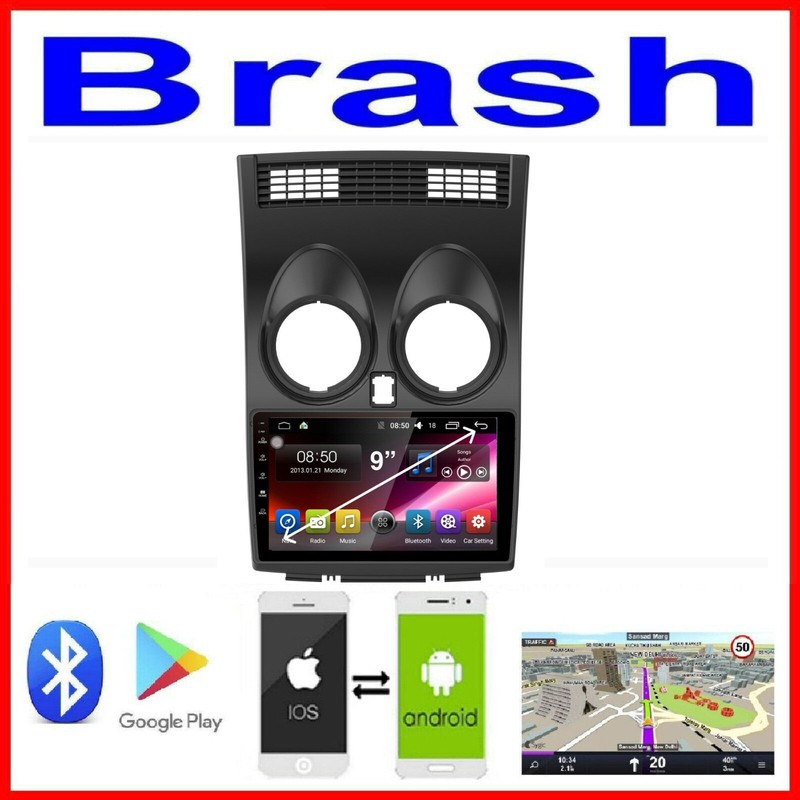 for Dualis GPS WIRELESS APPLE CARPLAY ANDROID AUTO 360/SINGLE CAMERA