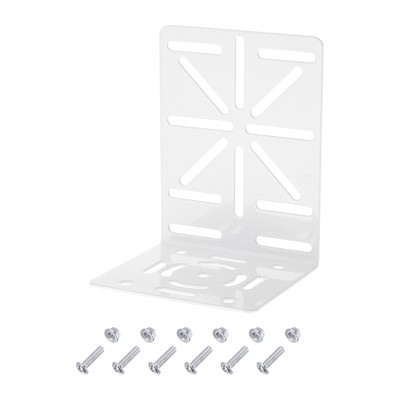 1 Pack L-Shape Dome Mount Bracket 4.6'' Auxiliary Extension Bracket, Steel