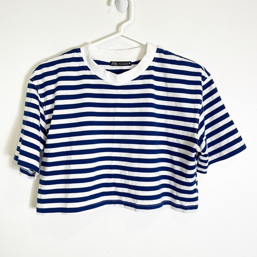 ★ドイツ発*ZARA*新作*STRIPED テクスチャーTシャツ/WHITE★ 09240300251-p.jpg?ts=1749021980132