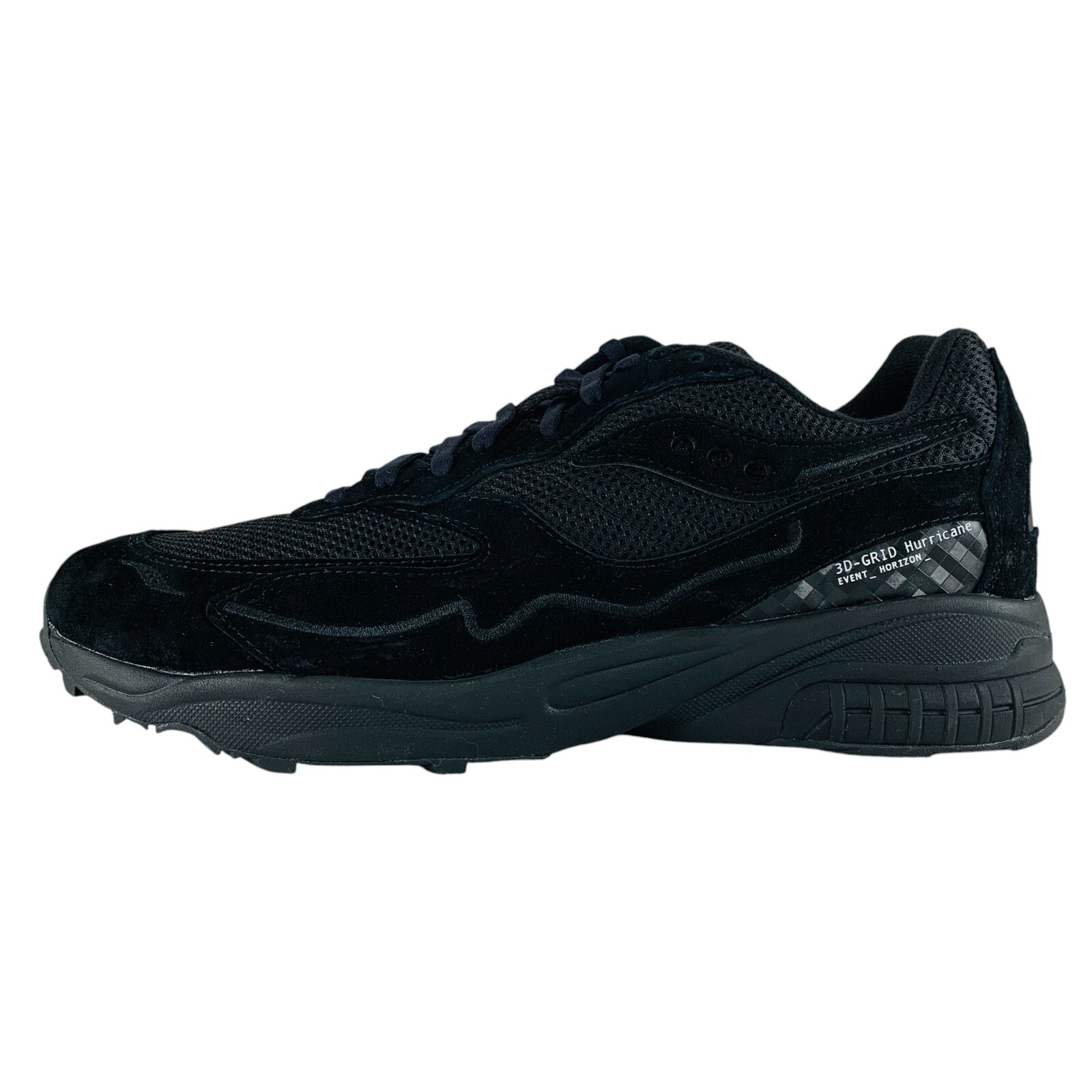 Saucony 3D Grid Hurricane Event Horizon Men's Black Shoes Sneakers