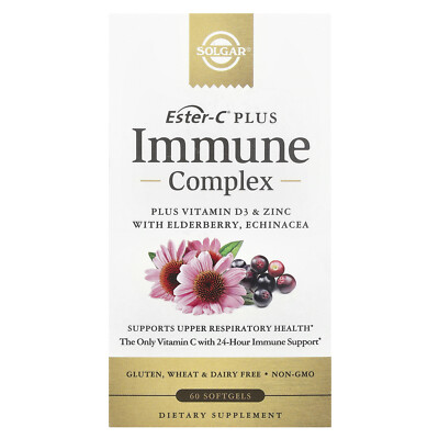 Ester-C  Plus, Immune Complex, 60 Softgels