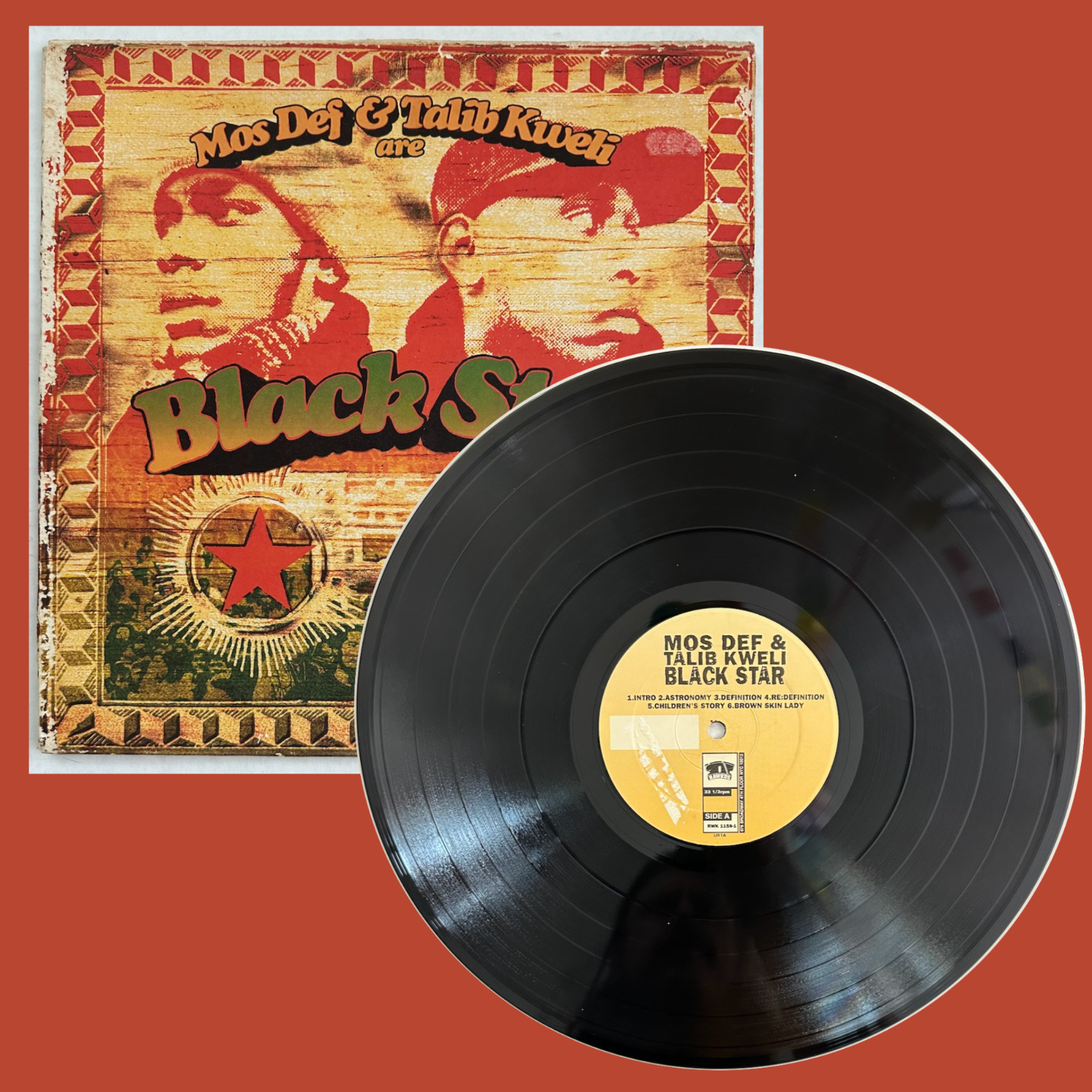 Mos Def & Talib Kweli ： Black Star LP // Definition / 落札5点で