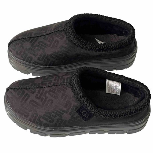 UGG Tasman Platform Graphic Monogram Slippers Women's Size 6