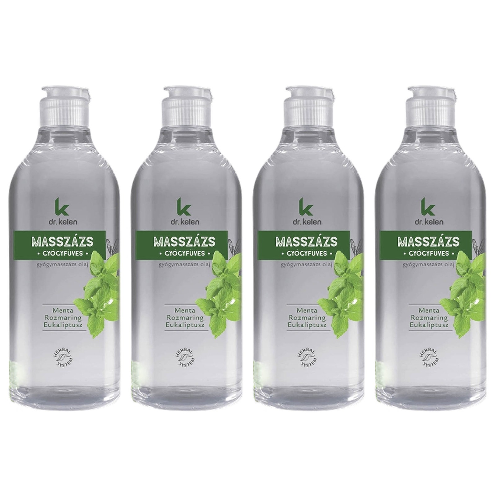 Dr. Kelen Herbal Massage Oil Fast Muscle Relief Cooling Back Pain Care 8x500ml - Picture 4 of 4