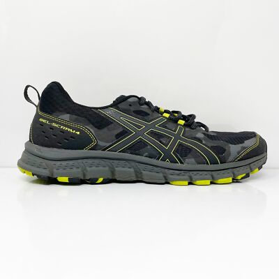 

Мужские кроссовки Asics Gel Scram 4 1011A557 черные кроссовки размер 9.5, Черный, Gel Scram 4