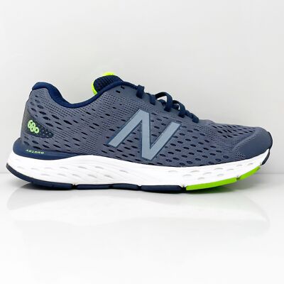 Мужские кроссовки New Balance 680 V6 M680LN6, синие кроссовки, размер 9 D