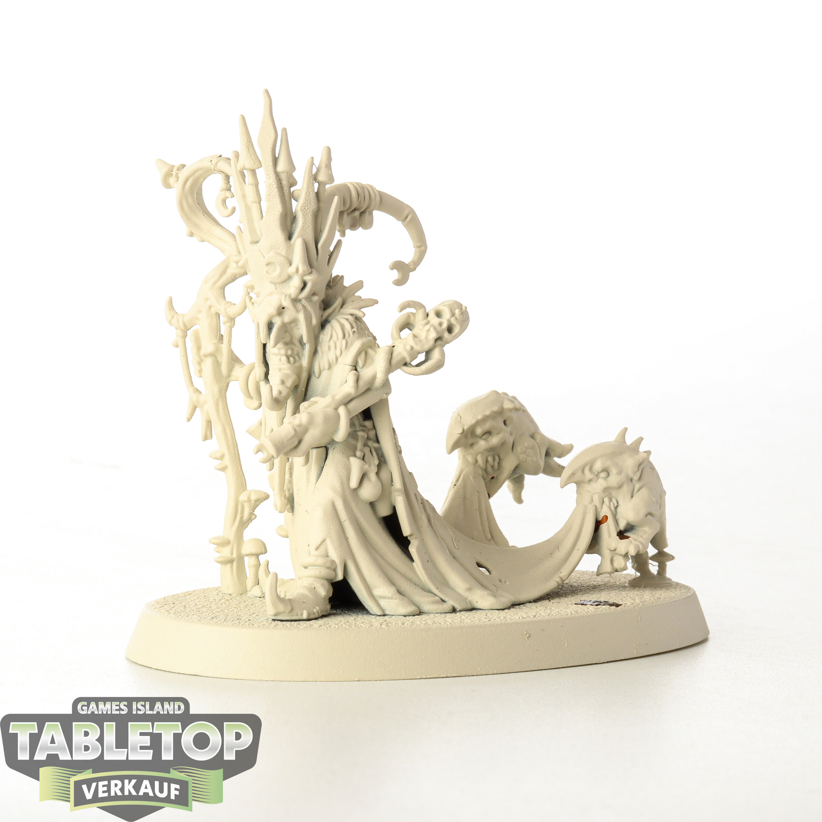 Gloomspite Gitz - Skragrott the Loonking - grundiert