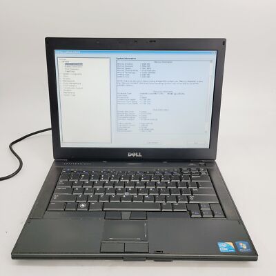 Dell Latitude E6410 Core i7-640M 2.8GHz 4GB RAM No HDD 14''- ***Boot to Bios