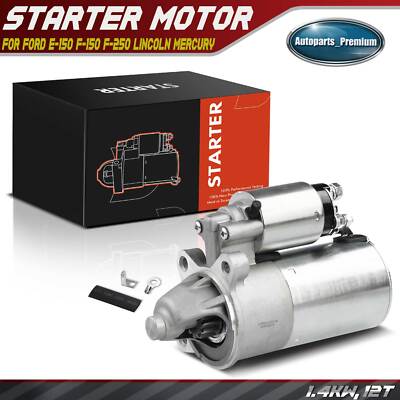 Starter Motor for Ford E-150 E-250 F-150 F-250 Lincoln Mercury 1.4kW/12 V CW 12T