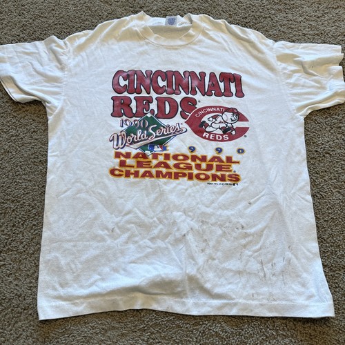 Vintage 1990 Cincinnati Reds World Series Champions Shirt