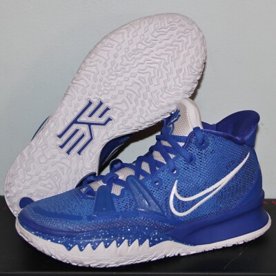 Nike Kyrie 7 Basketball Shoes Mens 4.5 Womens 6 DA7767-401 Game Royal Blue White