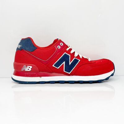 

New Balance Womens 574 WL574POR Red Повседневная обувь Кроссовки Размер 6,5 B, Красный, 574