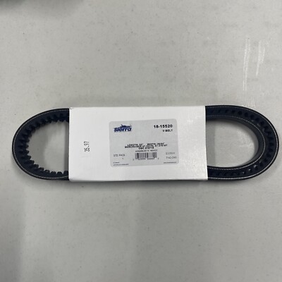 Marine Drive Belt V-Belt for Mercruisers 37619T & OMC 0912714 Stern Drive