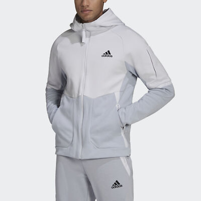 

Adidas Designed for Gameday Мужская куртка с молнией во всю длину