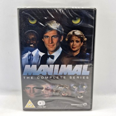 Manimal - The Complete Series DVD Region 2 NEW SEALED 1983 Sci-Fi Superhero