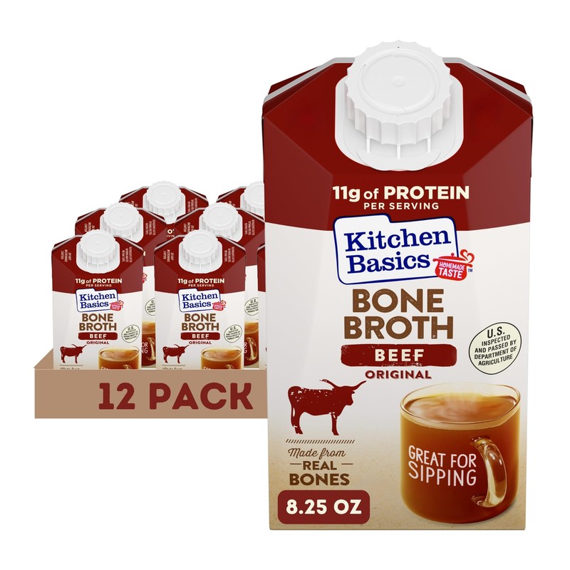 ® Beef Bone Broth, 8.25 oz. (Pack of 12)