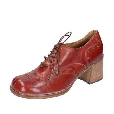 Women's shoes MOMA 7 (EU 37) elegant brown leather EX762-37