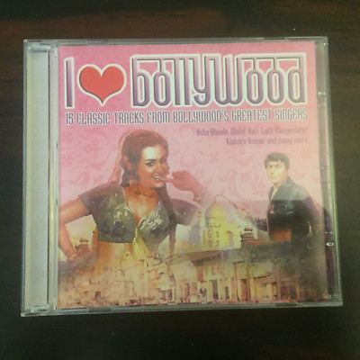 CD I Love Bollywood - 2001 Manteca - Asha Bhosle - Lata Mangeshkar - Mohd. Rafi