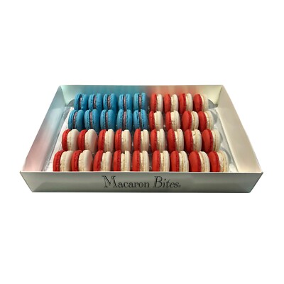 Macaron Gift Box of 36   The American Flag