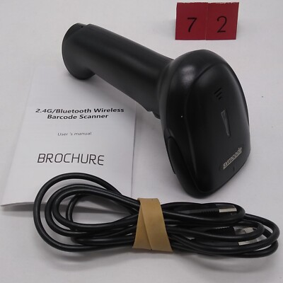 Symcode Wireless Handheld Barcode Scanner Versatile 2.4G Bluetooth USB MJ-6706B