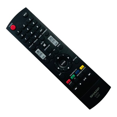 Sharp GJ221 LCDTV Remote Control - Has Been Tested