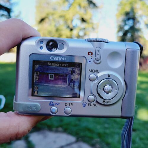 Canon Powershot A85 4 Mega Pixel Silver NO SD CARD | eBay Canon Powershot A85 4 Mega Pixel Silver NO SD CARD | eBay